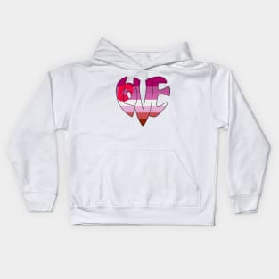 Love is... Kids Hoodie